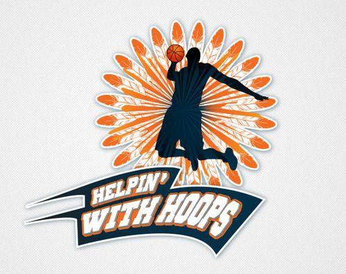 Basketball Graphic Design Logo - Native American Logo Design, TANF Hoops — Nils Davis Design + Production