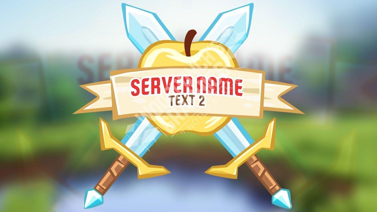 Minecraft Server Logo - Minecraft Server Logo Template - 