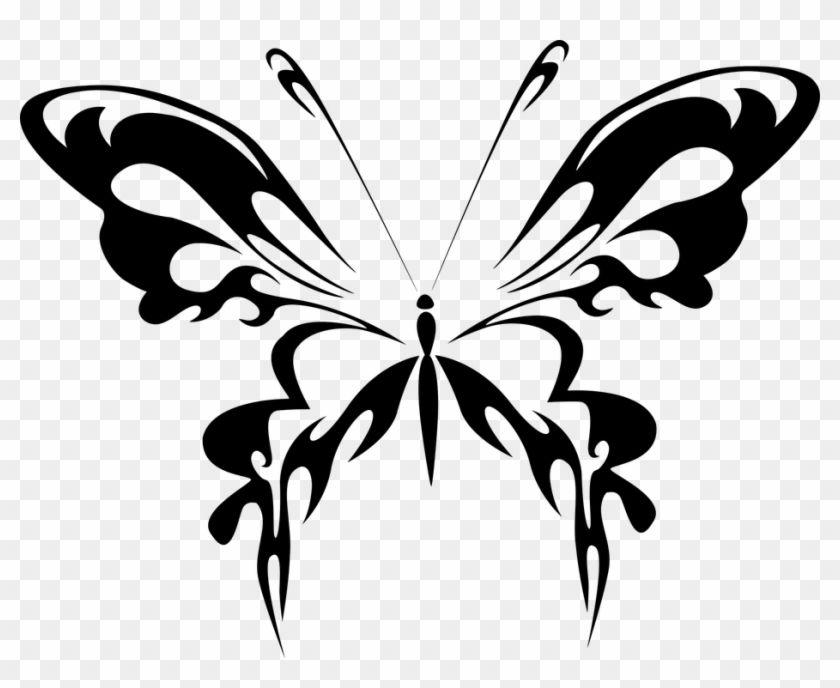Black Butterfly Logo - Butterfly Cliparts Black 16, - Multiple Sclerosis Logo Butterfly ...
