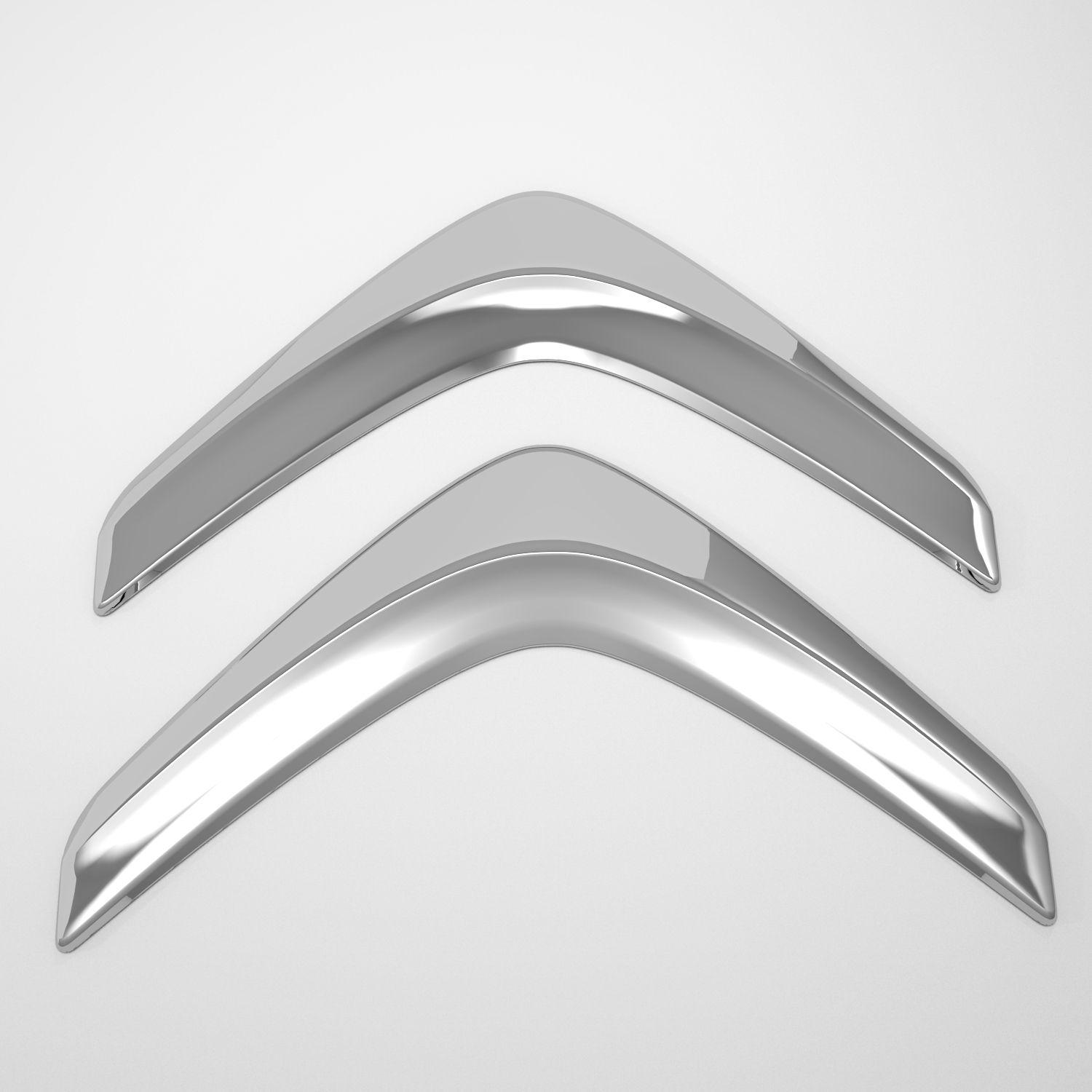 Citroen Logo - Citroen Logo 3D Model
