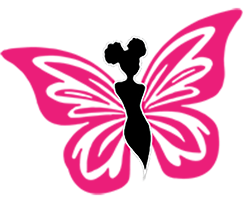 Black Butterfly Logo - Black Butterfly Box Subscription Boxes for Girls of Color