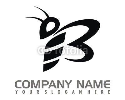 Black Butterfly Logo - black butterfly logo image vector. Buy Photo