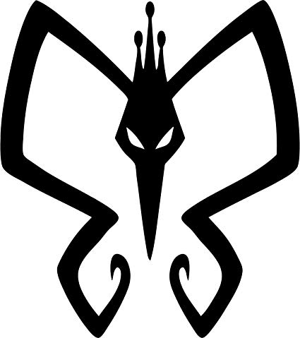 Black Butterfly Logo - Amazon.com : VENTURA BROTHERS CARTOON 5.5