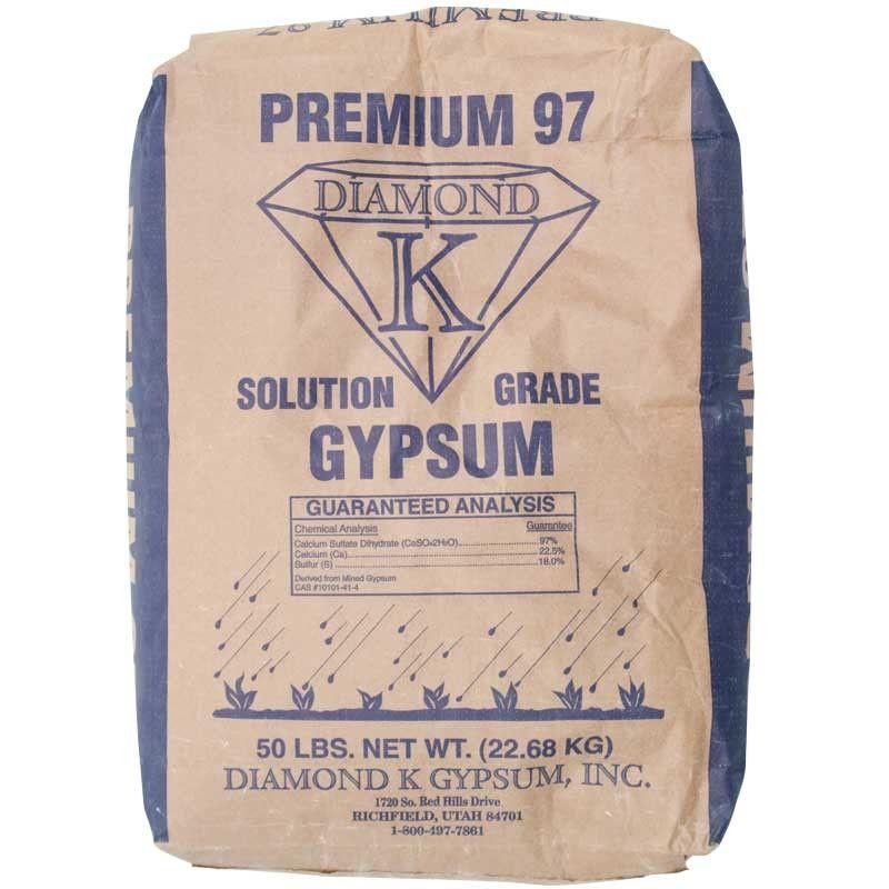 Diamond Supply Drip Logo - Diamond K Solution Grade Gypsum (50 Lb)