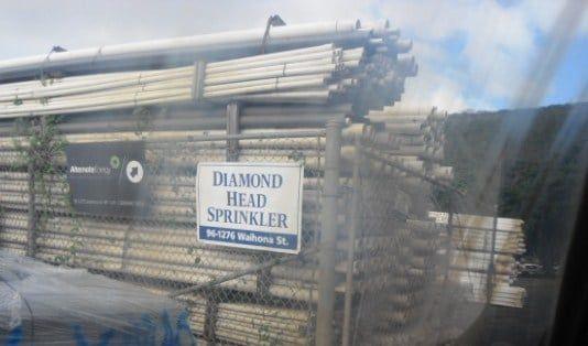 Diamond Supply Drip Logo - Diamond Head Sprinkler Supply 1276 Waihona St