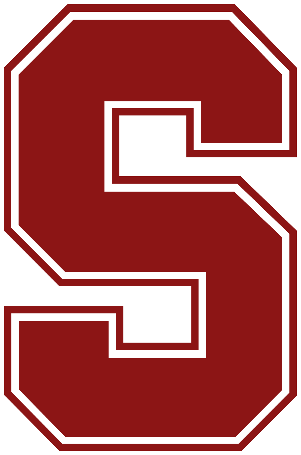 Red Letter S Logo - File:Stanford plain block 