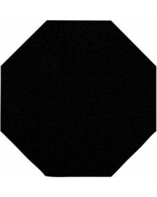 Black Octagon Logo - New Deal Alert: Galaxy Way Kids Favorite Black 7' Octagon - Area Rug