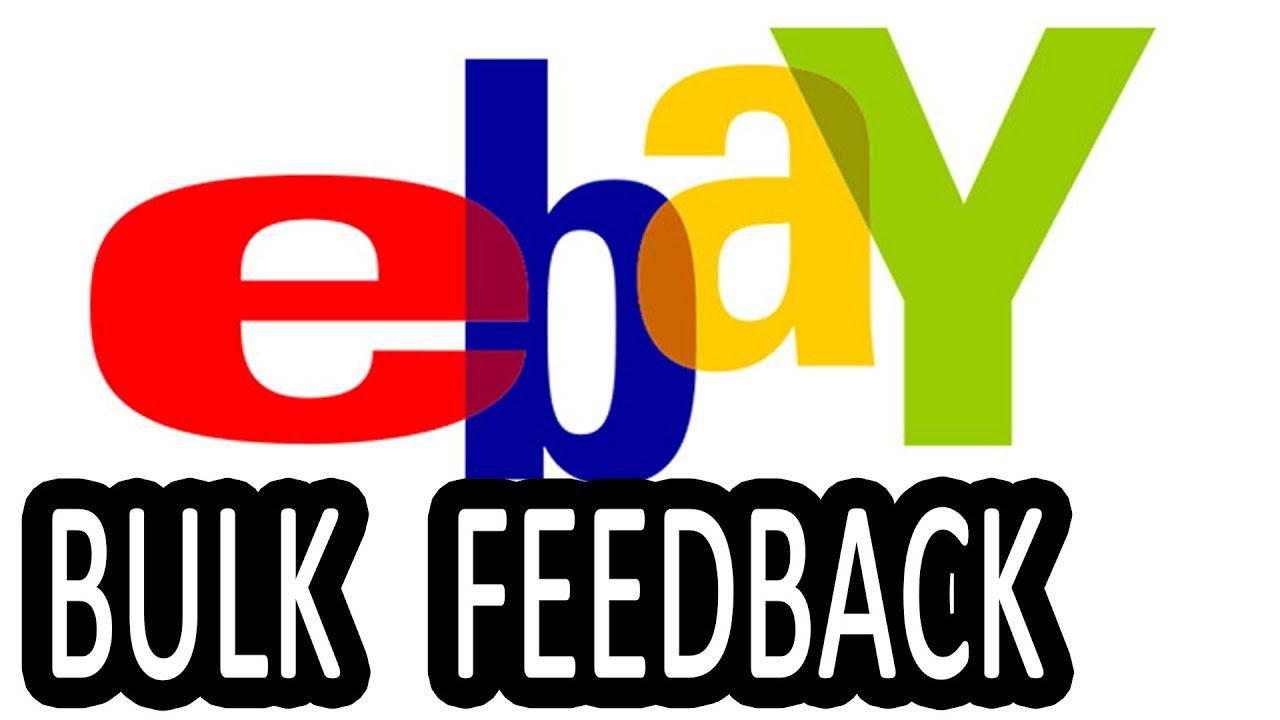 eBay Feedback Logo - How To Leave Bulk Feedback on eBAY 2016-2017 - YouTube