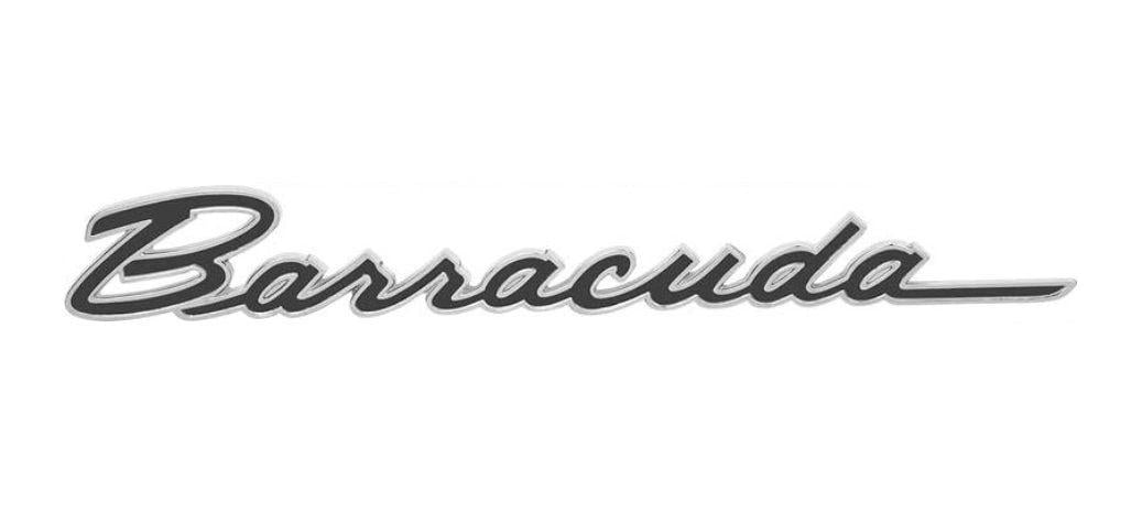 Plymouth Barracuda Logo - Schwinds Classic Parts Store - Fender Emblems for 1967 Plymouth ...
