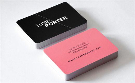 Pink Clothing Brand Logo - Luxe-a-Porter-logo-design-branding-identity-minimal-fashion-clothing ...