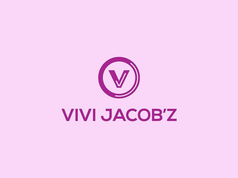 Pink Clothing Brand Logo - Vivi Jacob'z Fashion Label Logo Design - SpellBrand®