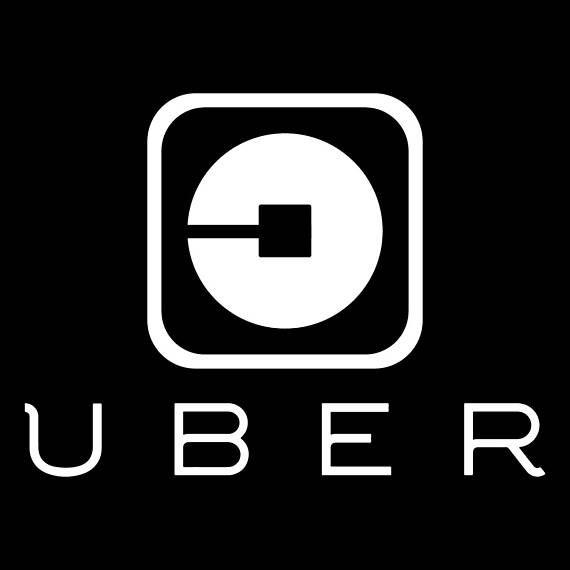 Current Uber Windshield Logo - UBER Vinyl DECAL, car window sticker Sign windshield Logo Rideshare ...