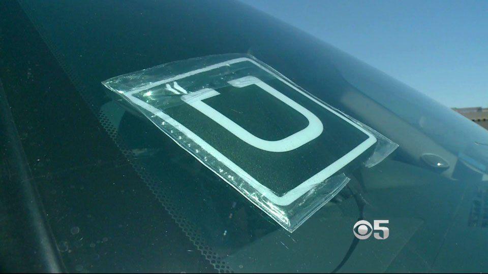 Current Uber Windshield Logo - Drivers Rebel Against Uber's Price-Cutting Quest For Growth – CBS ...