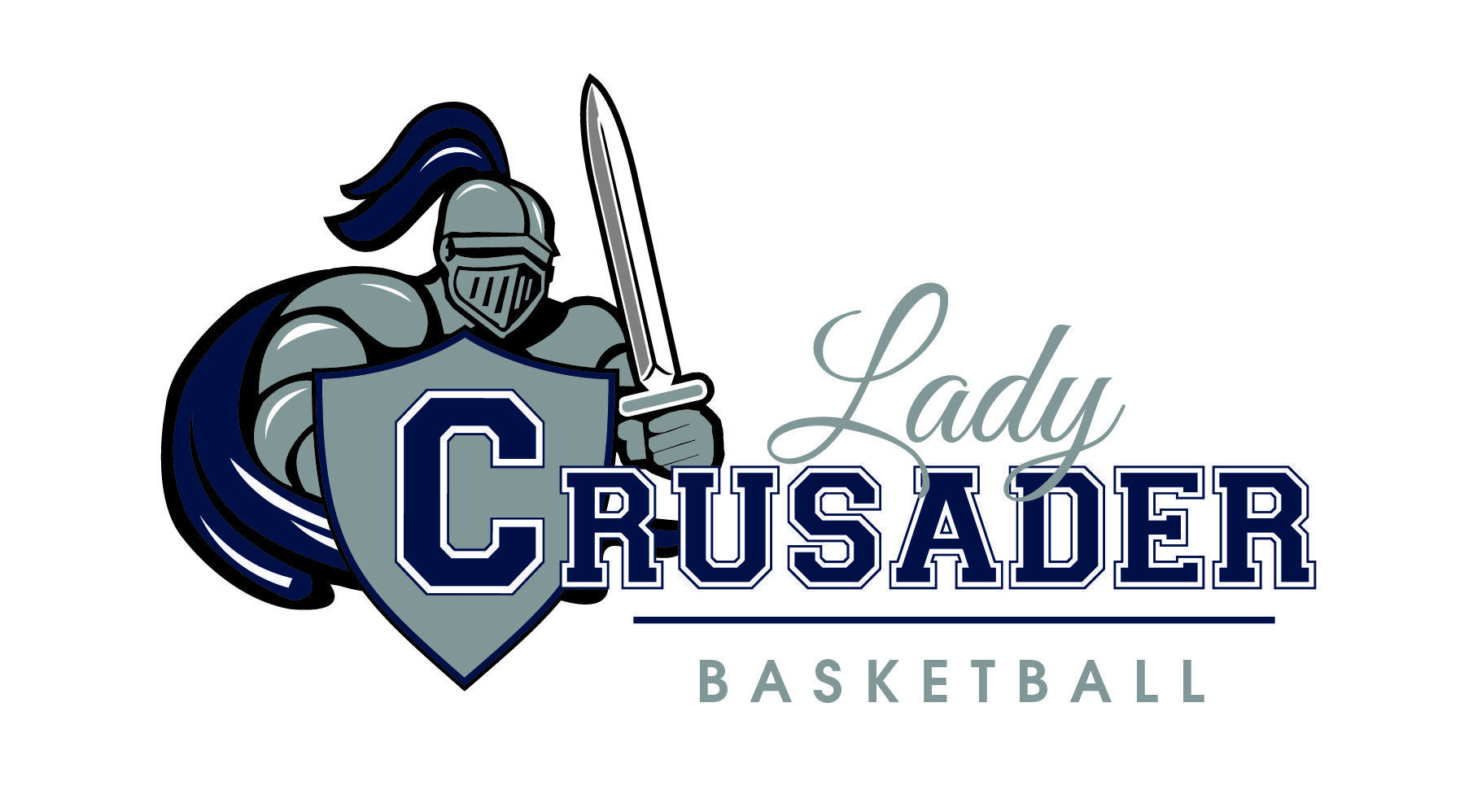 Crusaders Basketball Logo - Crusader Girls' Basketball defeats 2nd Baptist