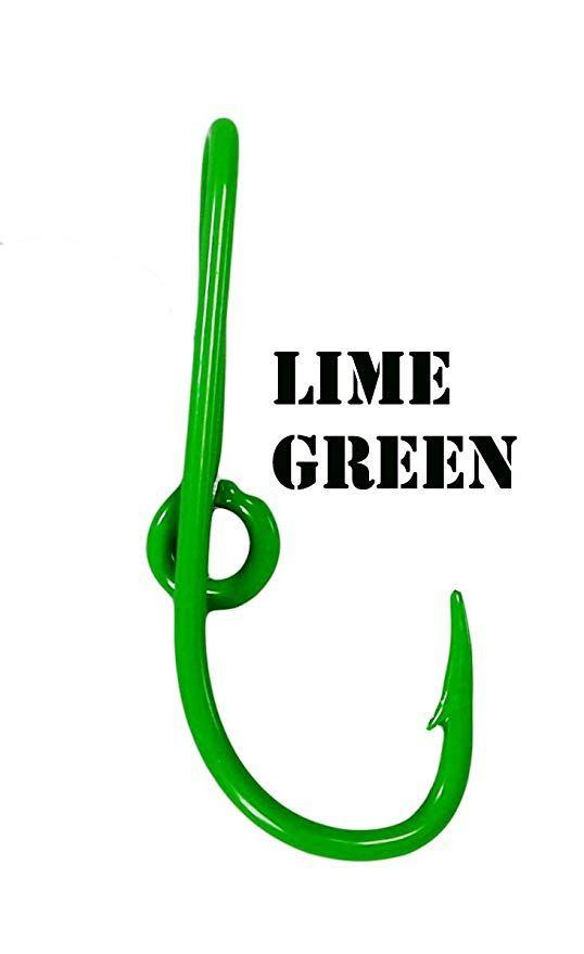 Lime Eagle Logo - Amazon.com : Eagle Claw Lime Green Hat Hook Fish hook for Hat Lime