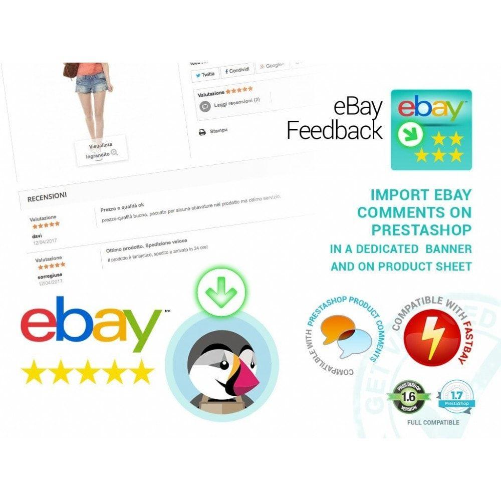 eBay Feedback Logo - import eBay Feedback on Prestashop - PrestaShop Addons