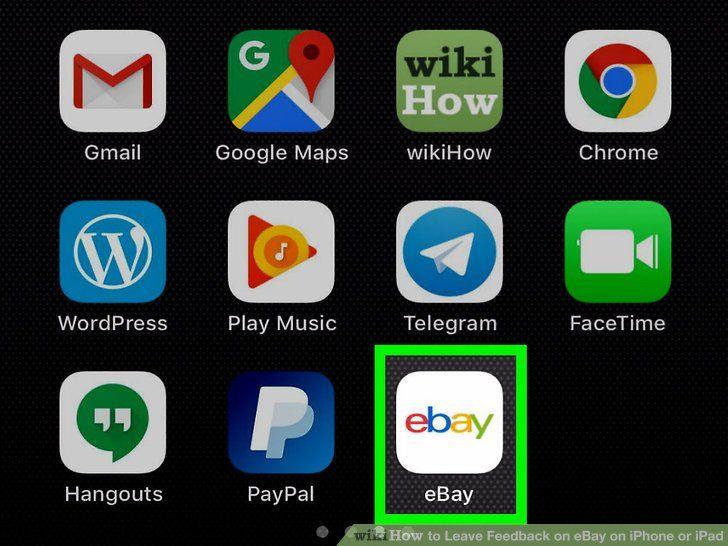 eBay Feedback Logo - How to Leave Feedback on eBay on iPhone or iPad: 9 Steps