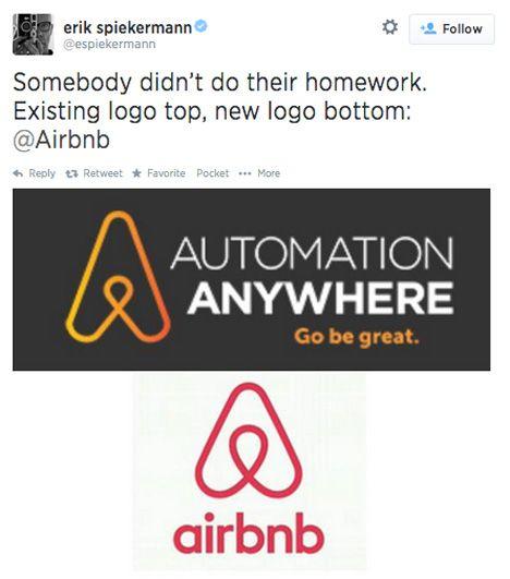 Automation Anywhere Logo - New Airbnb logo: 