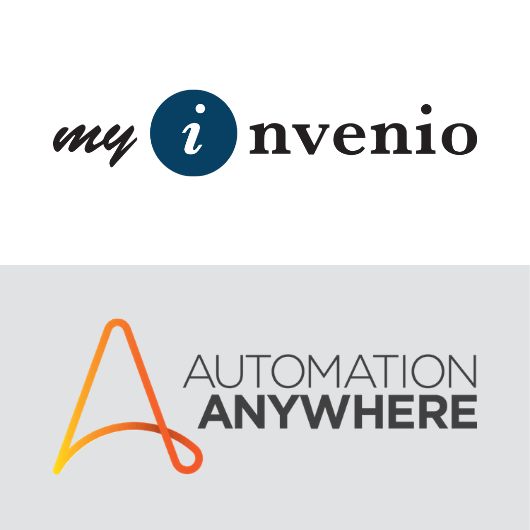 Automation Anywhere Logo - myInvenio and Automation Anywhere Partnership
