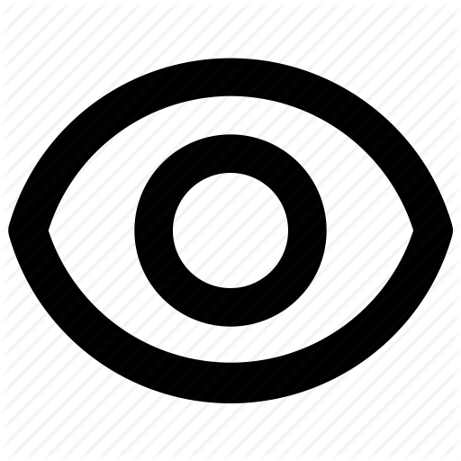 Eye Ball Spiral Logo - Eye, eyeball, see, show, visible icon