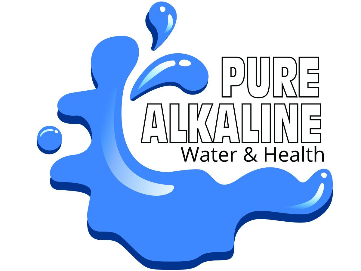 Water Graphics Logo - Pure Alkaline Water Company Logo - Chico Graphic Design