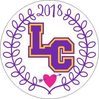 LC School Logo - School Logo Necklace. Bows & Cleats Boutique