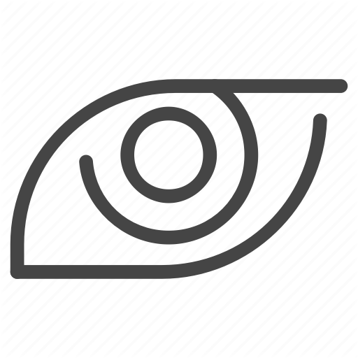 Eye Ball Spiral Logo - Eye, eyeball, look, oculist, ophthalmologist, see, sight icon