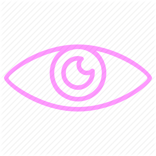 Eye Ball Spiral Logo - Eye, eyeball, view, watch icon