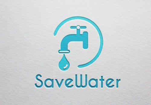 Water Graphics Logo - Logo Id : b900 This water tap logo is possible use for save water