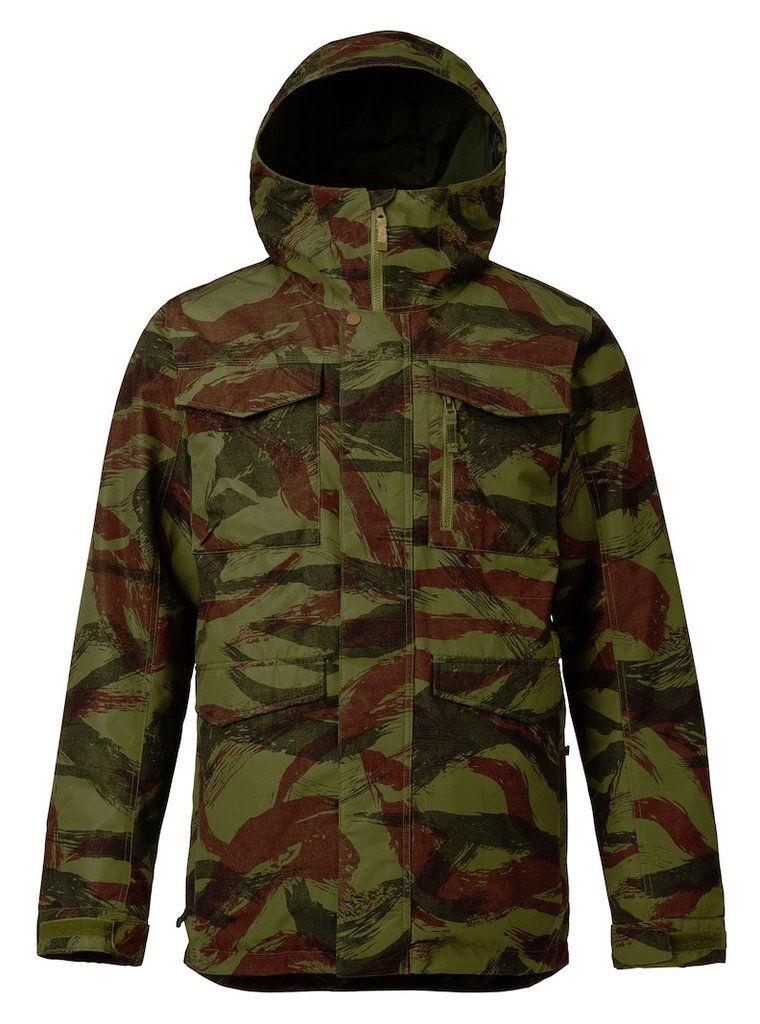 Camo Burton Logo - BURTON COVERT SNOWBOARD JACKET CAMO. BOARDWISE