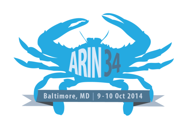Baltimore Crab Logo - ARIN 34 - Team ARIN