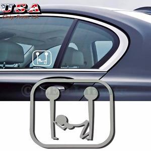 Dirty Honda Logo - Funny Dirty Reflective Silver Vinyl Car Window Decal Stick For ...