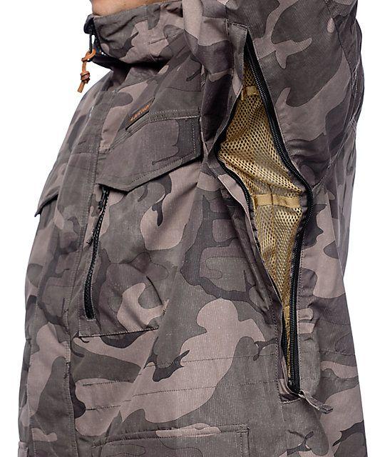 Camo Burton Logo - Burton Covert Camo 10K Snowboard Jacket | Zumiez