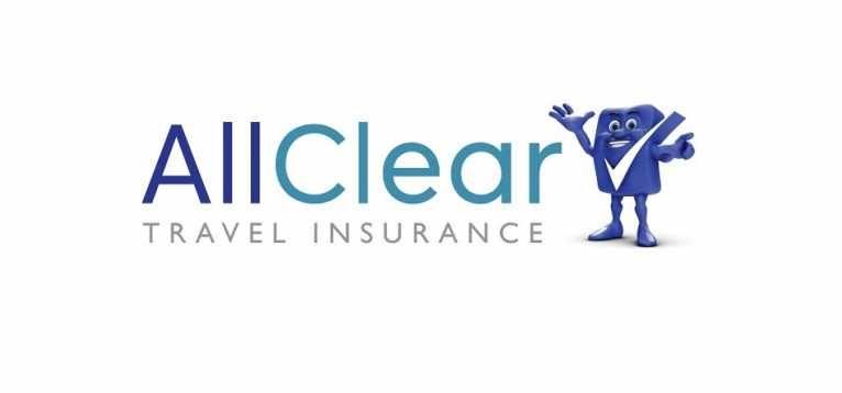 Clear Travel Logo - Travel Insurance provided by AllClear | Stroke Association