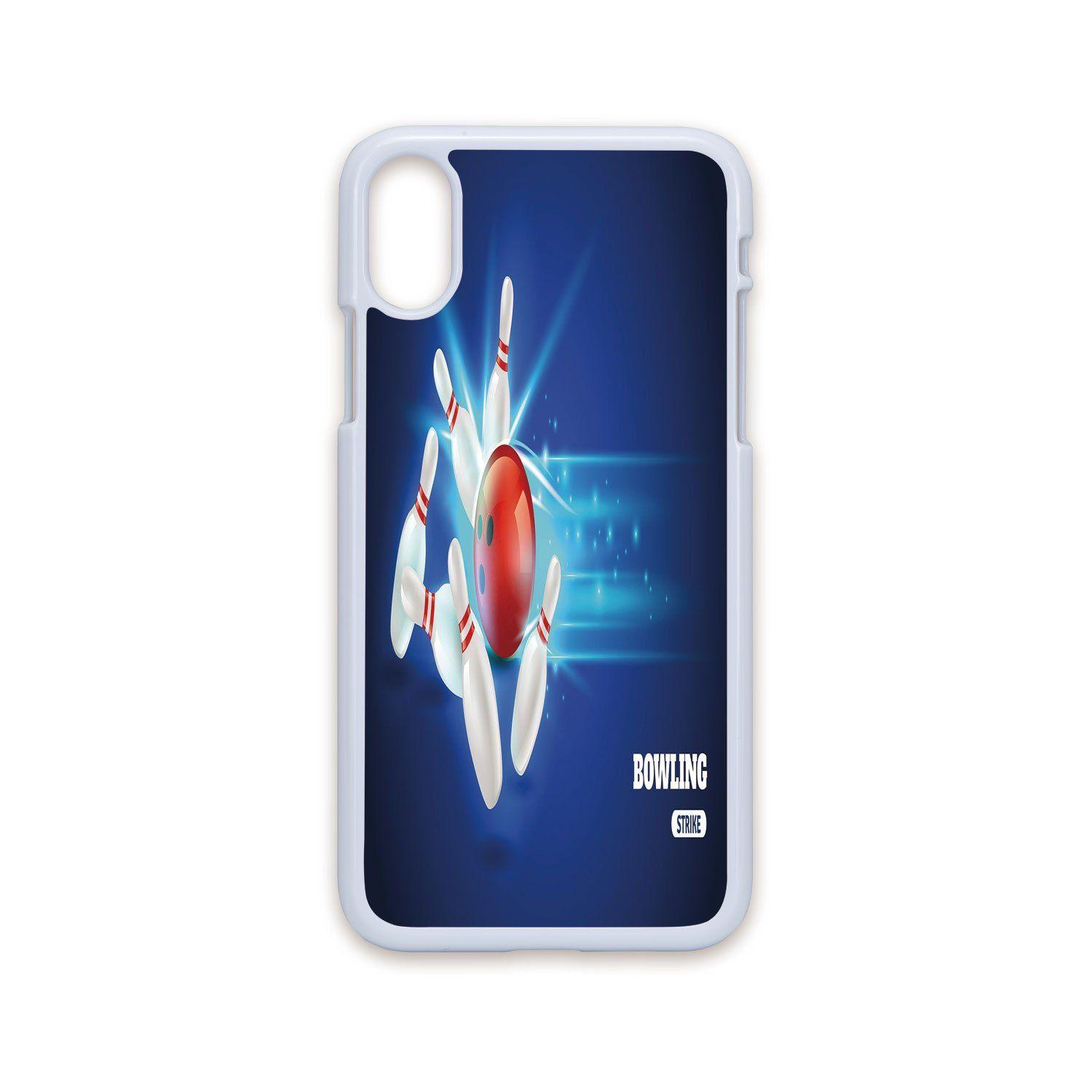 Red Ball White with X Logo - Amazon.com: Phone Case Compatible with iPhone X White Edge 2D Print ...