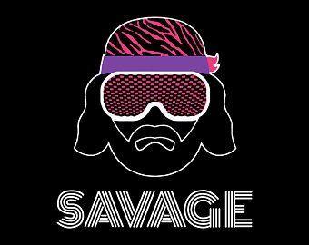 Randy Savage Logo - Macho man randy savage | Etsy