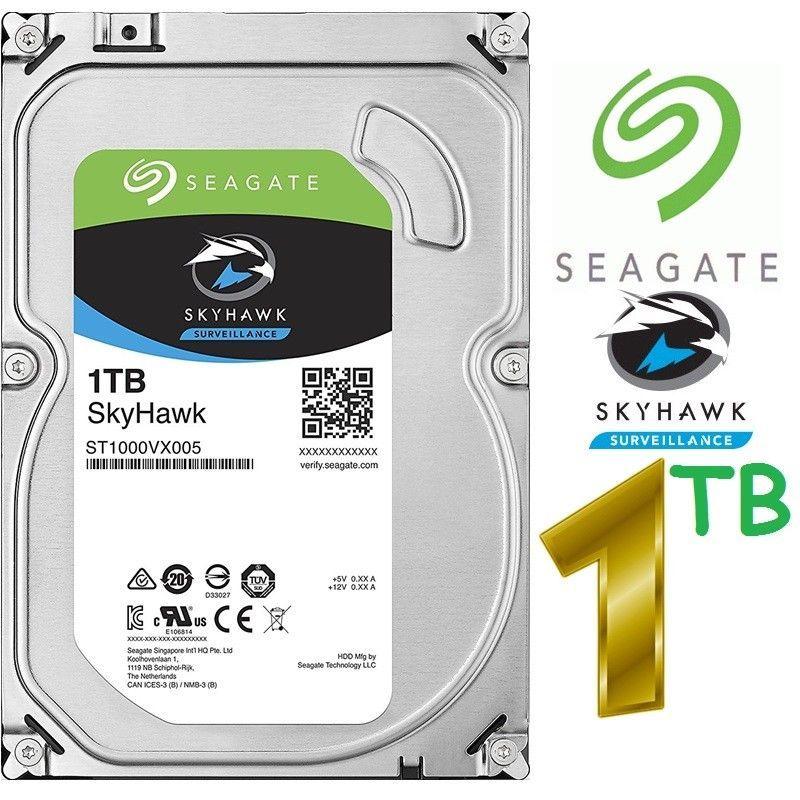 Seagate Technology Old Logo - CCTV DVR NVR Seagate SkyHawk ST1000VX005 1 TB Internal Hard Drive ...