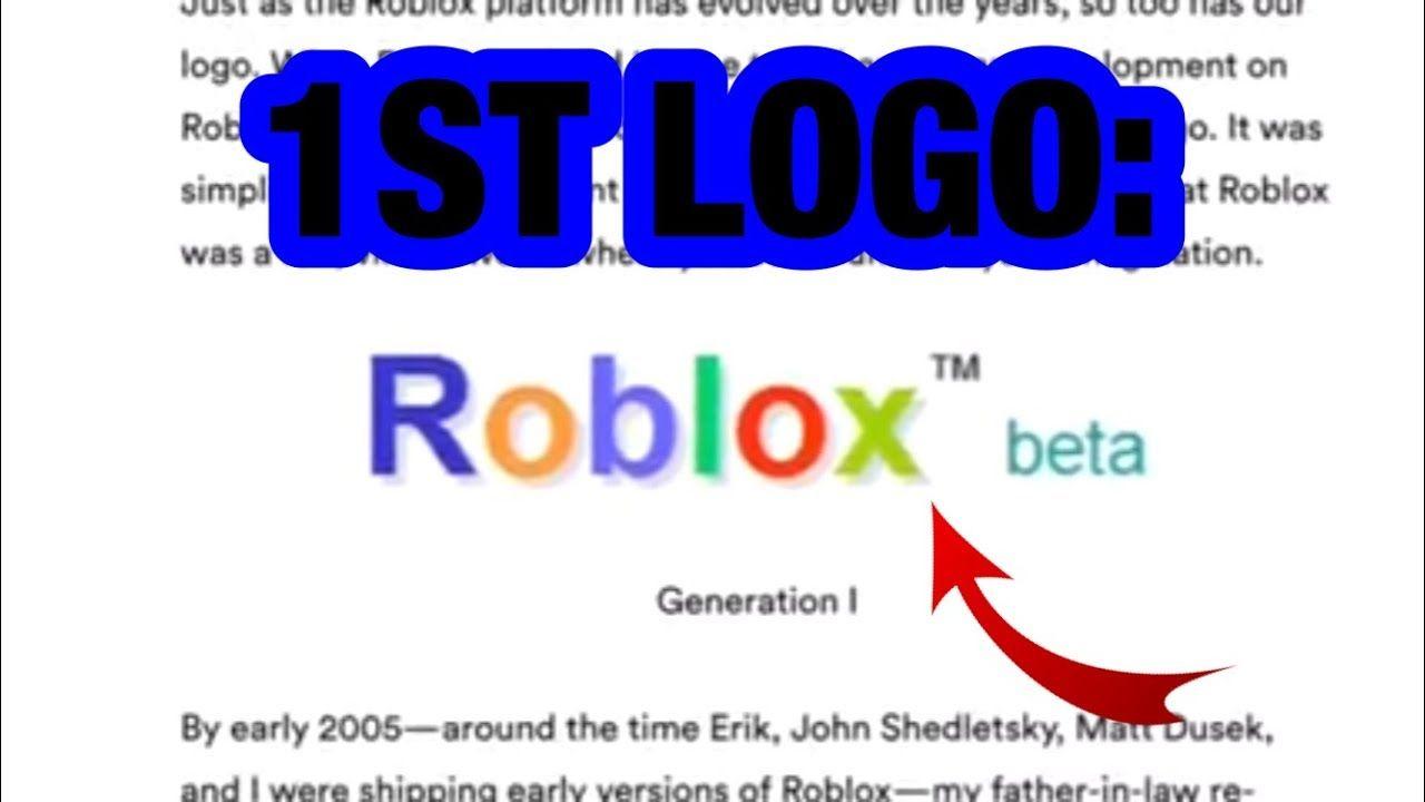 Roblox 2005 Logo - OLD ROBLOX LOGOS - YouTube