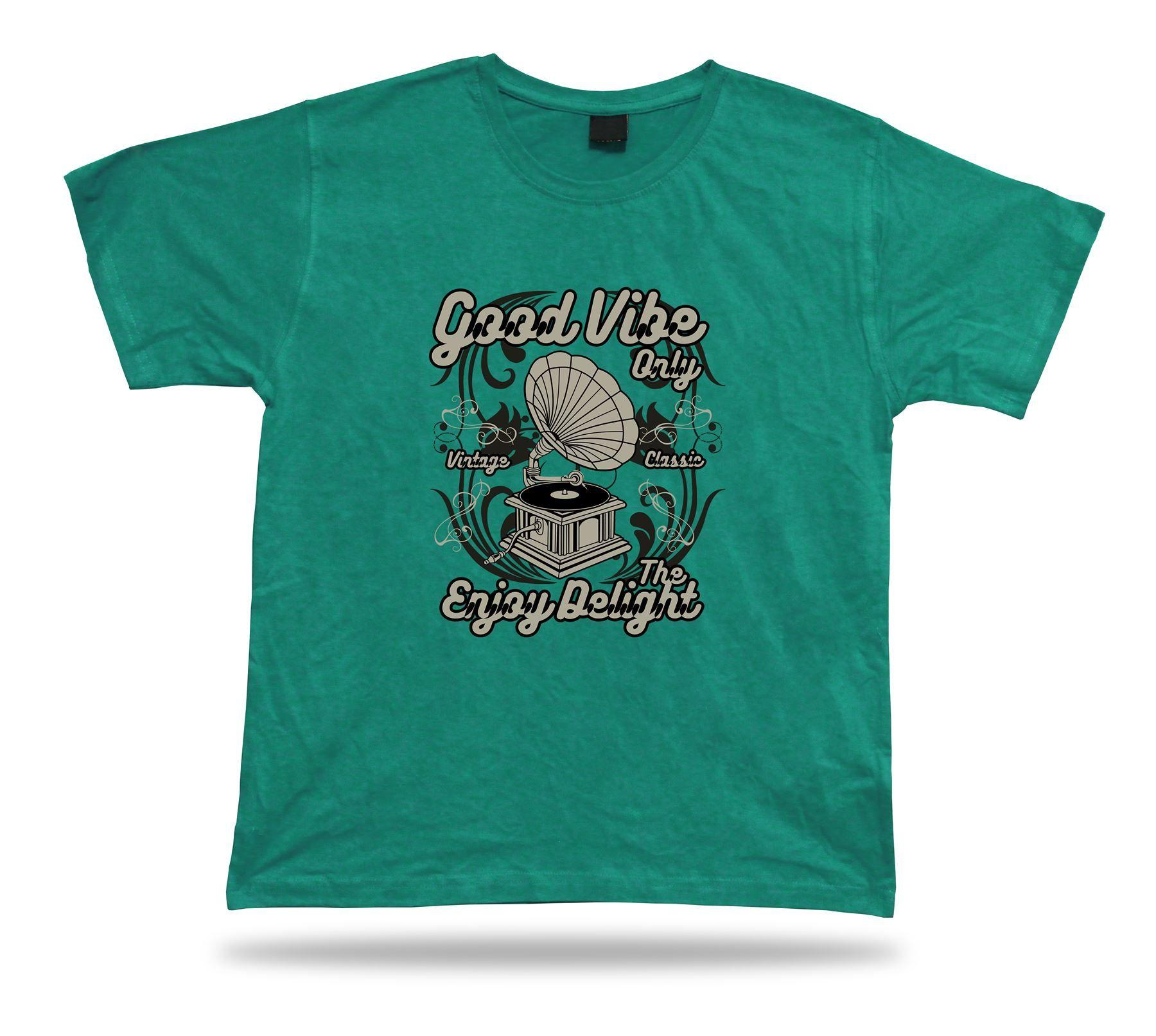 Only Clothing and Apparel Logo - Goodvibe only the enjoy delight vintage new apparel t shirt design