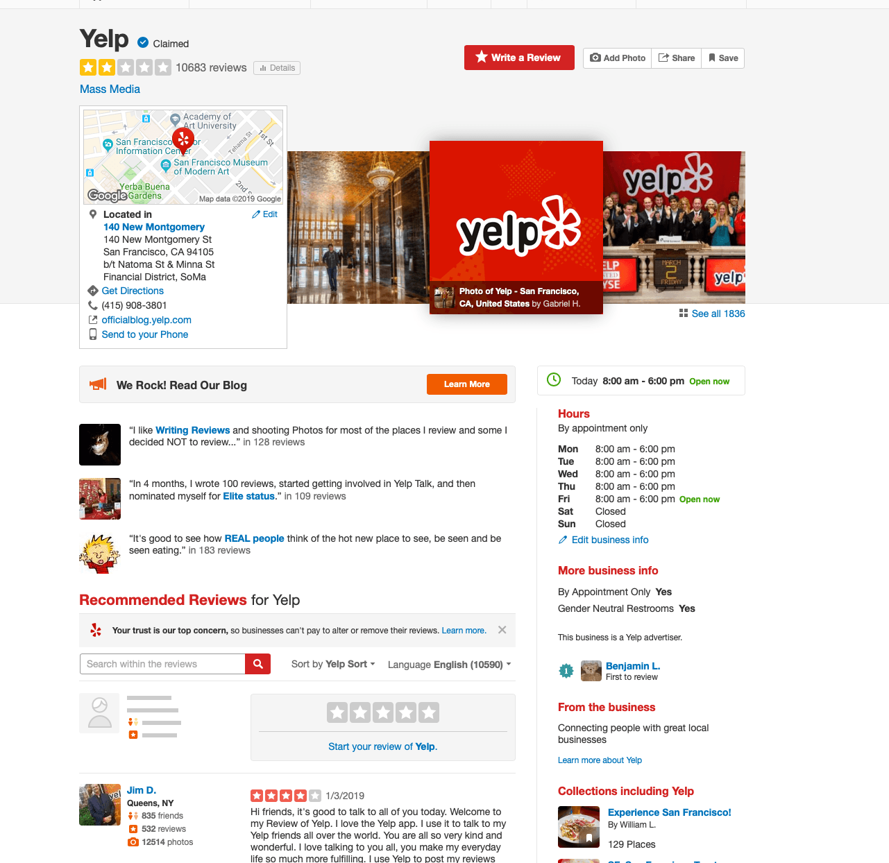 5 Star Yelp Elite Logo - Yelp has 2 out of 5 stars on their own platform. : funny