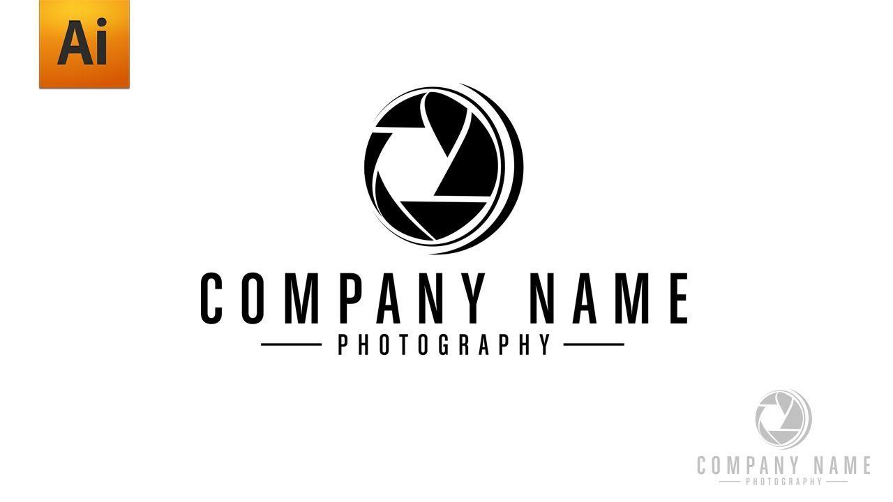 Photography Company Logo - Adobe Illustrator Tutorial