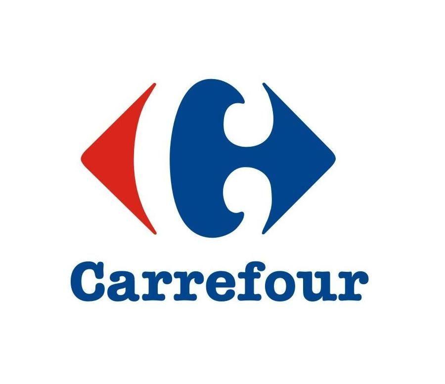 Grocery Retailer Logo - An example of Closure. Carrefour is an European grocery chain ...