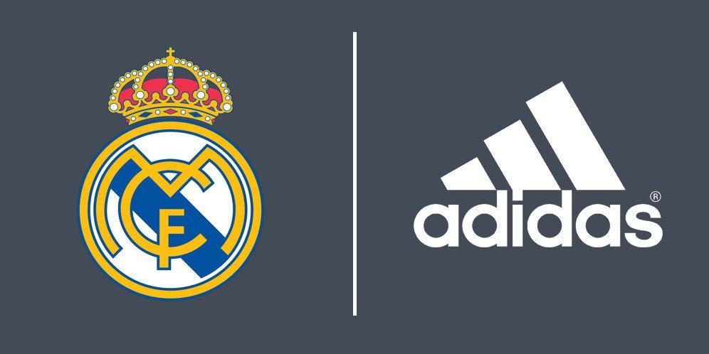 Adidas Real Madrid Logo - Agen Judi Online Madrid & Adidas Wujudkan Kontak 106 Juta