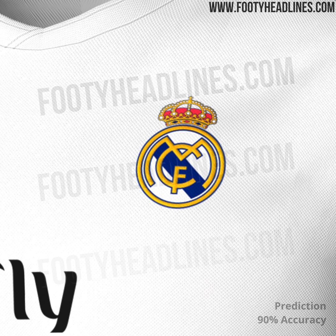 Adidas Real Madrid Logo - Real Madrid 18 19 Home Kit Leaked