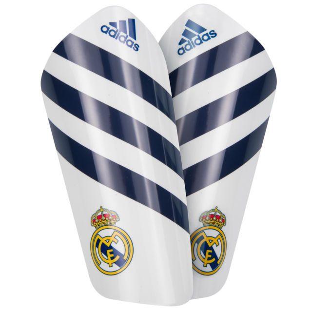 Adidas Real Madrid Logo - Pro Light Real Madrid adidas Shin Guard Pads Schienbeinschoner White ...