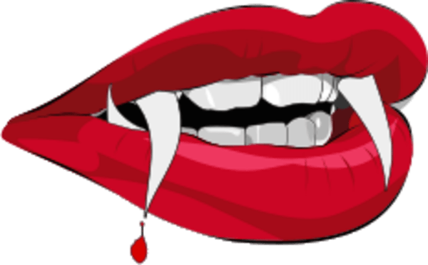 Vampire Teeth Logo - Vampire Fangs Clipart