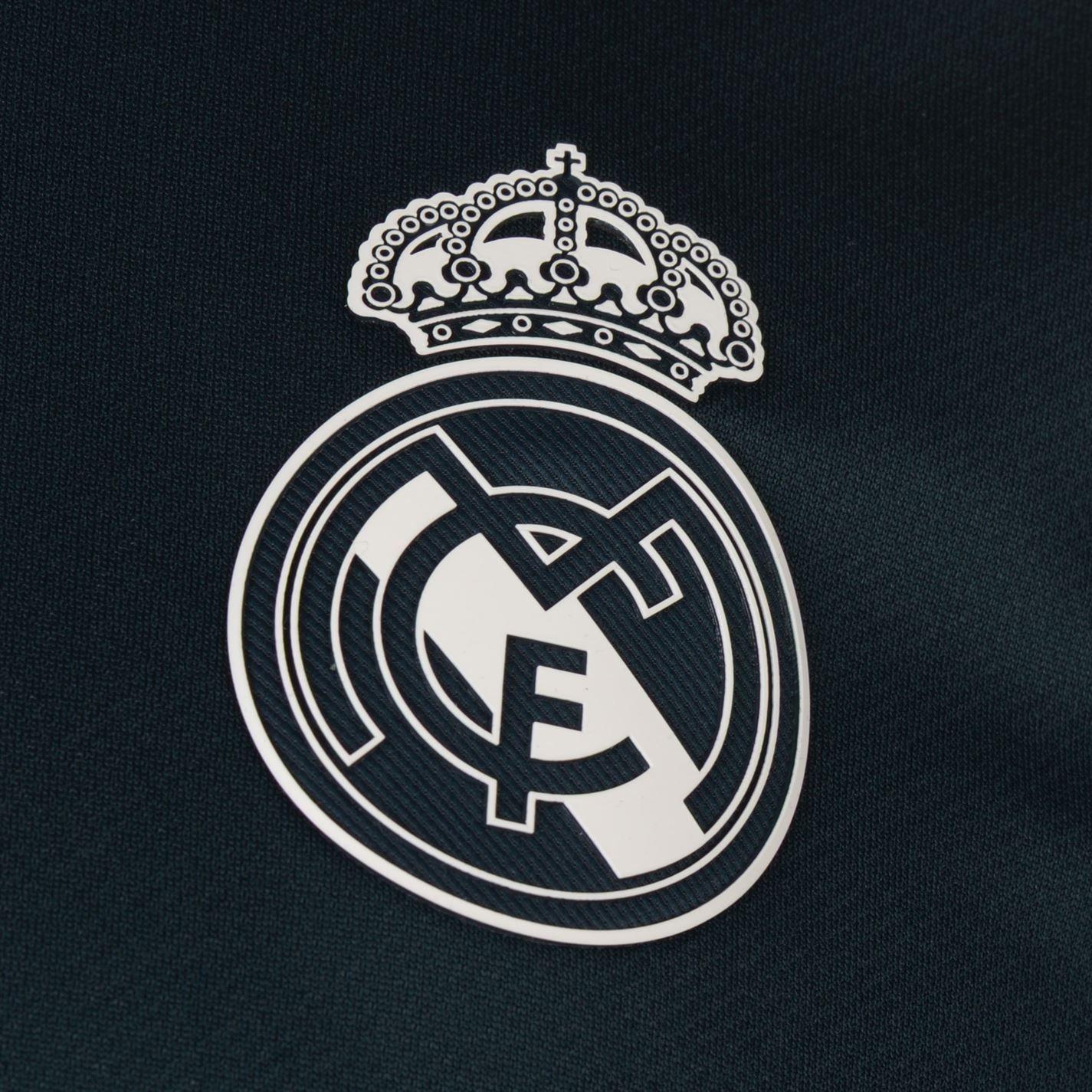 Adidas Real Madrid Logo - adidas Real Madrid Away Jersey 2018 2019 Mens Grey Football Soccer ...