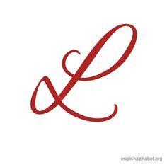 Red Cursive L Logo - Best Cover up Tat image. Tattoo ideas, Tattoo inspiration, Nice