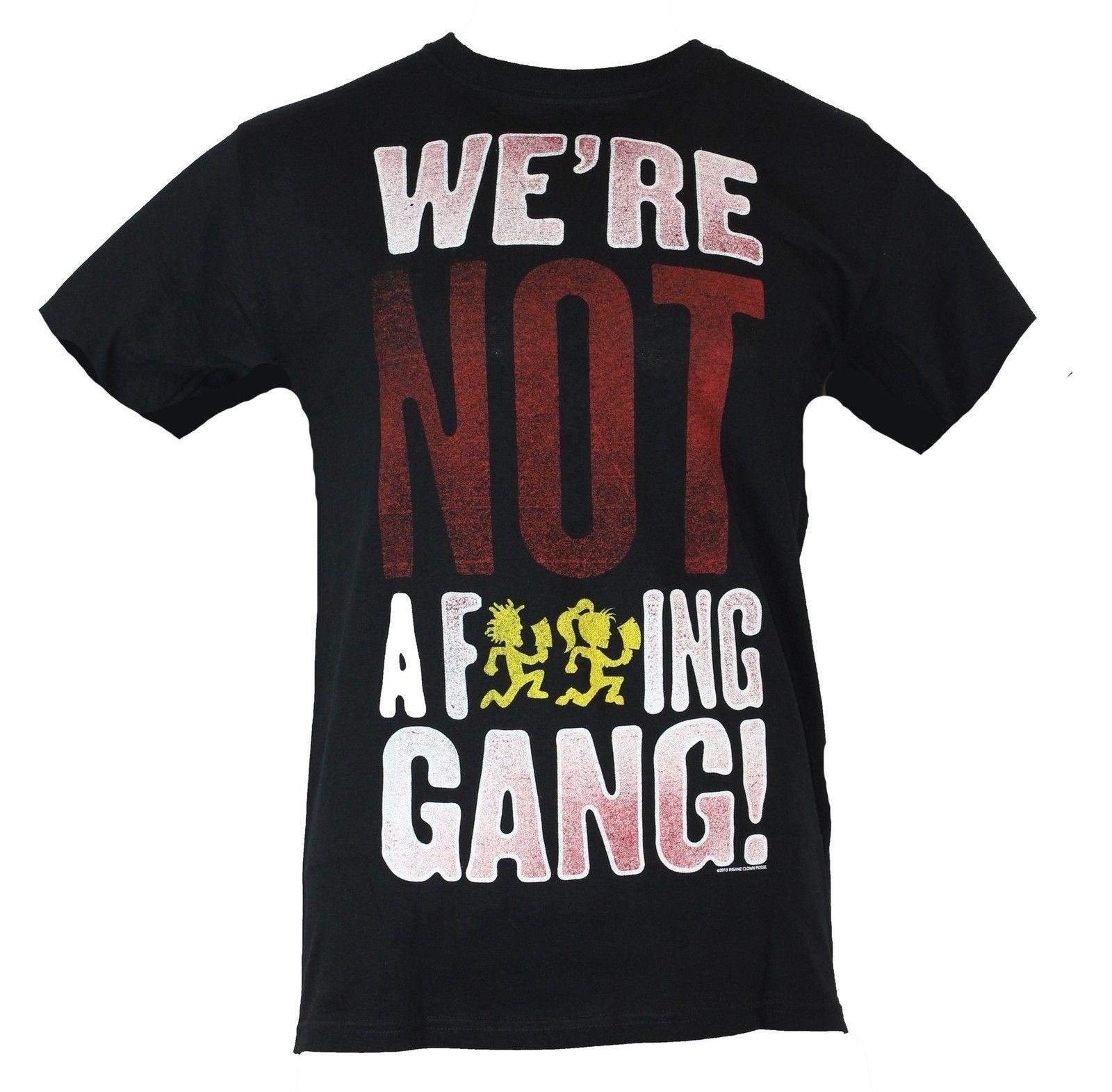 Cool Gang Logo - Insane Clown Posse ICP Mens T Shirt Not A F***ing Gang Logo Really ...