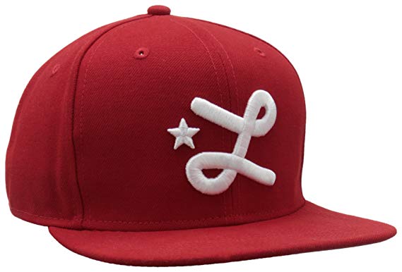 Red Cursive L Logo - LRG Men's Cursive L Hat, Red, One Size: Amazon.in: Clothing ...